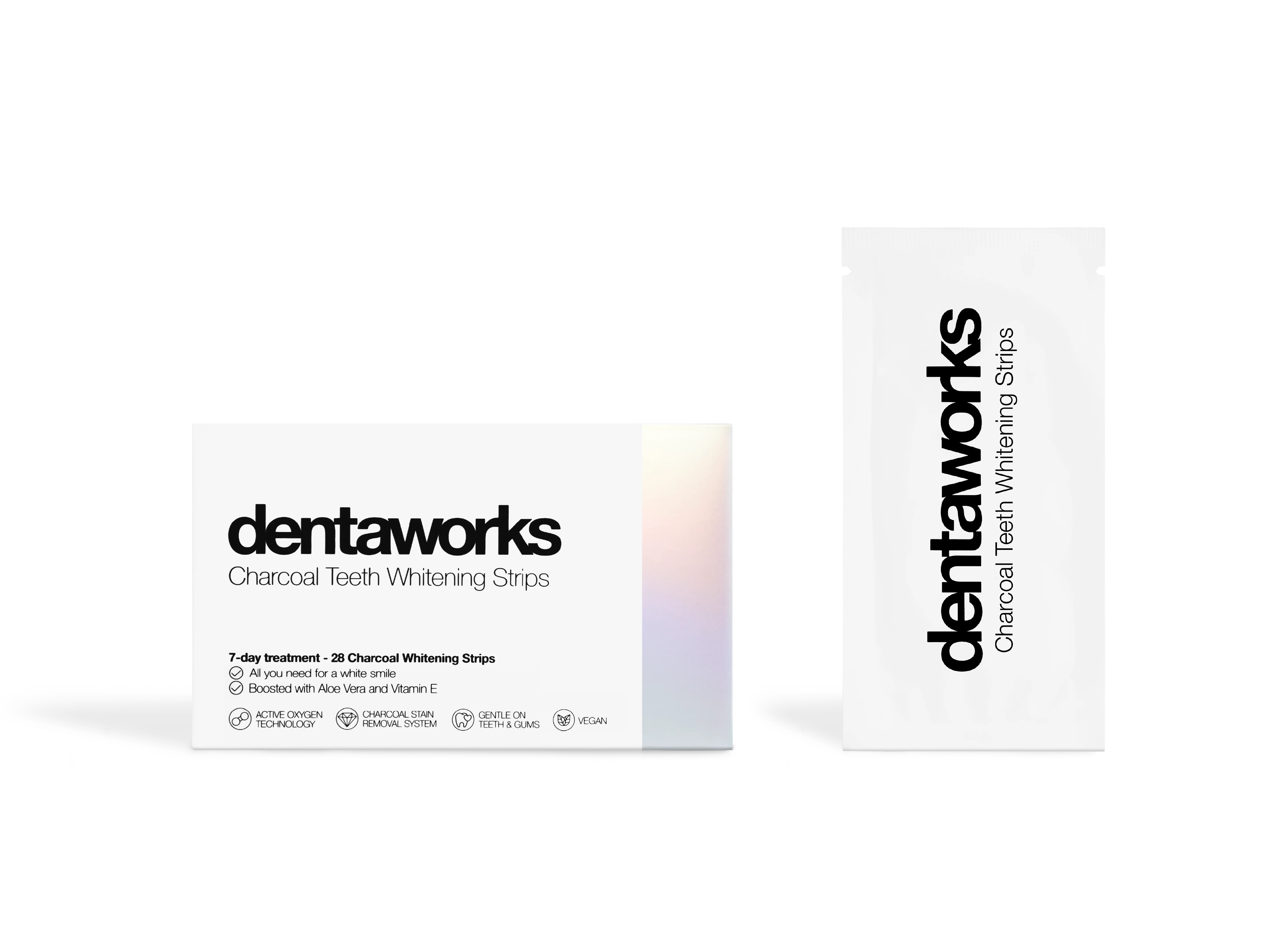 Dentaworks Charcoal Tandblekningsstrips